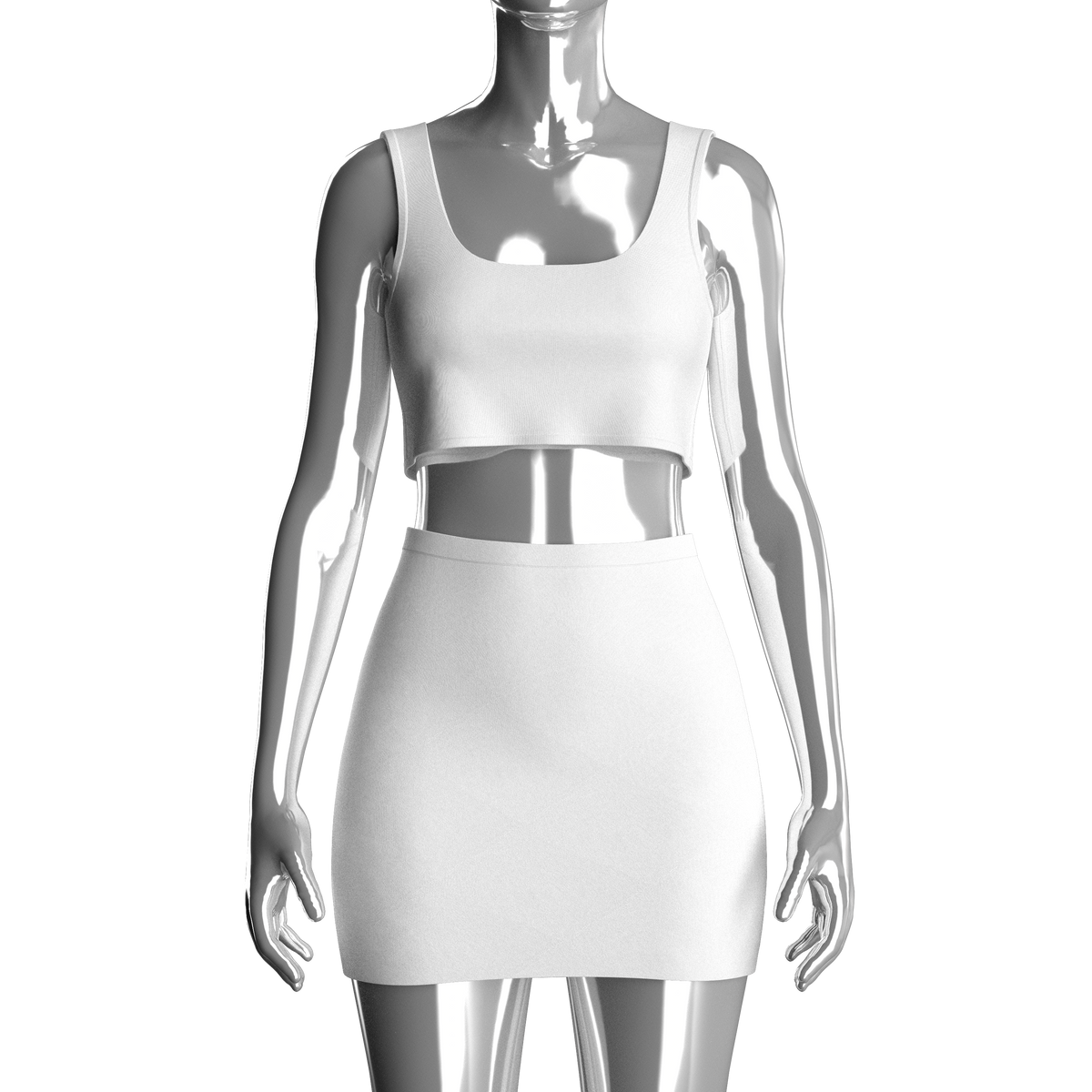 ＊韓国＊［YIN AND YANG IN HARMONY］Frill skirt 2type Yin Yang 2.0 2 Piece Skirt Set – PANIC WORLD
