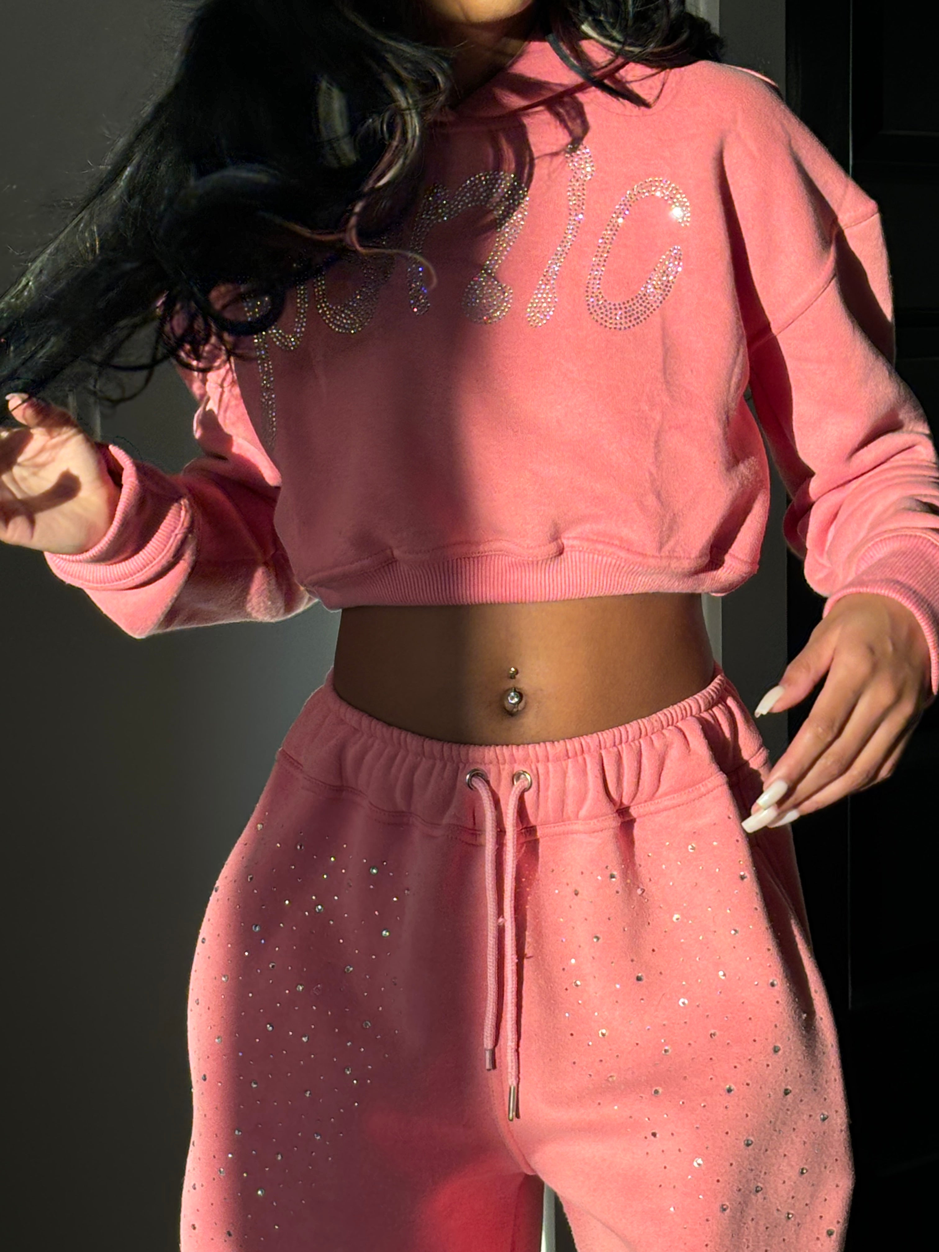 Bubble Gum 2-Piece PullOver Sweatsuits