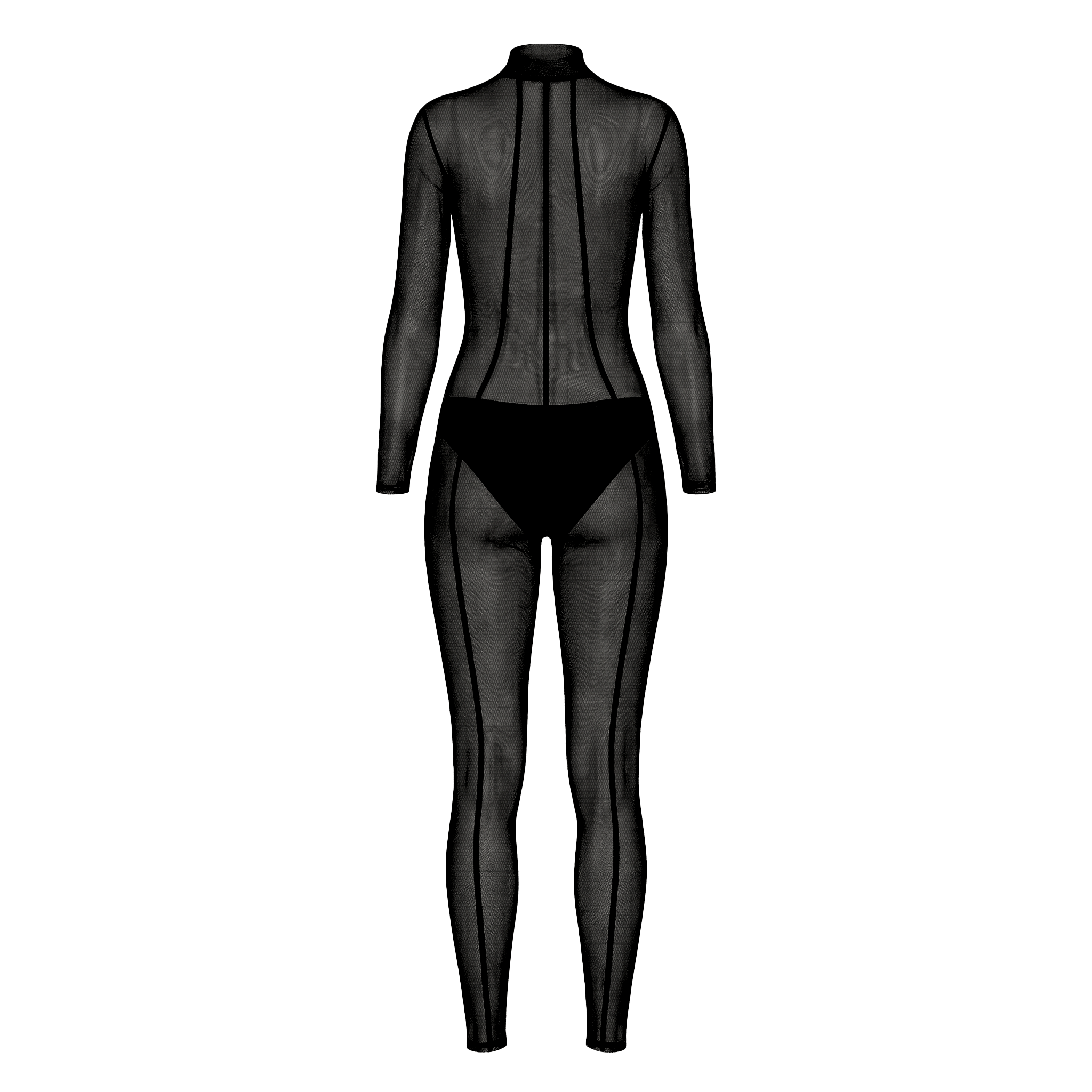 Black Veil Catsuit
