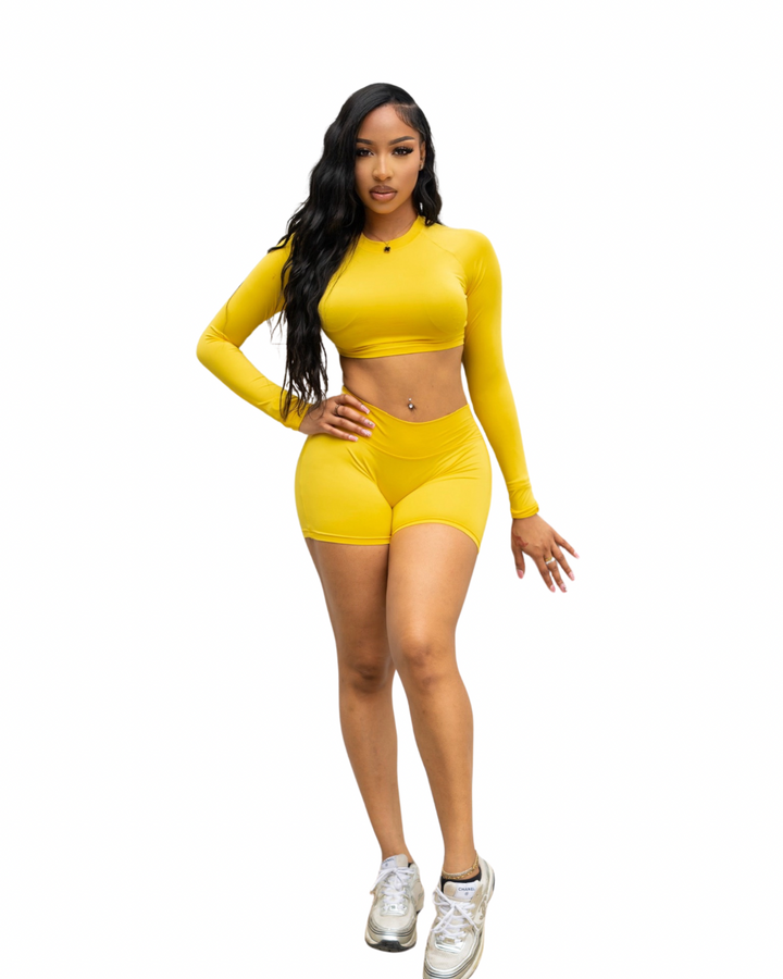 Pilate MAMI Yellow - Shorts