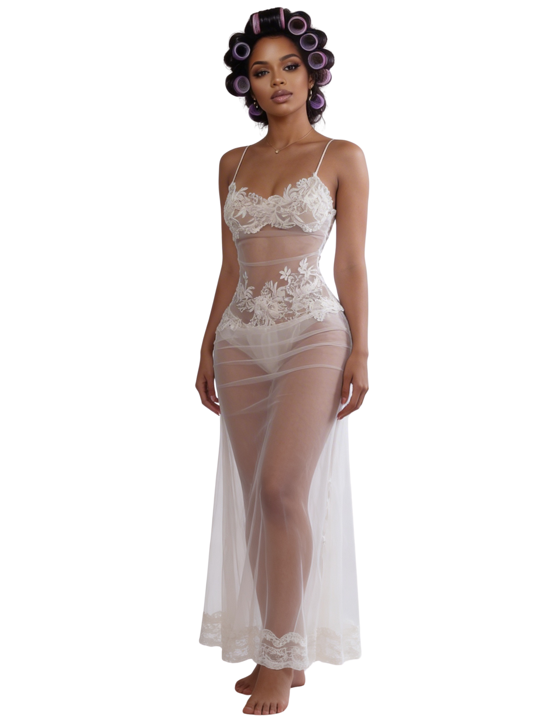 Heiress Lace Slip Dress