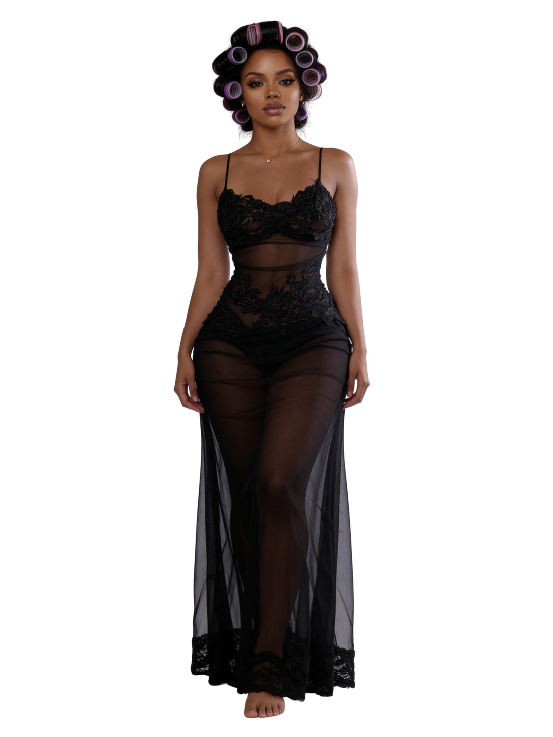 Heiress Lace Slip Dress